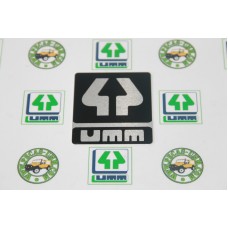 Logotipo / Legenda capot "UMM"